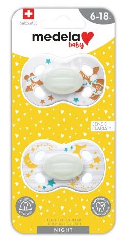 MEDELA baby Schnuller Night&Night Duo unisex 6-18M